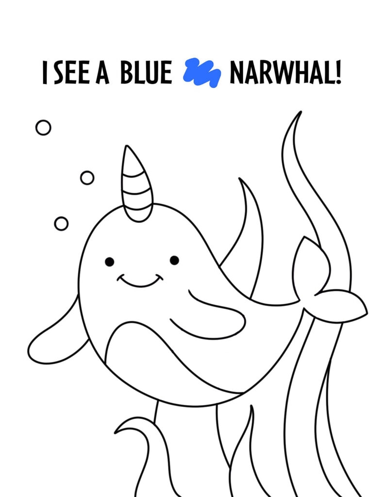 Blue Color Activities And Worksheets For Preschool The Hollydog Blog