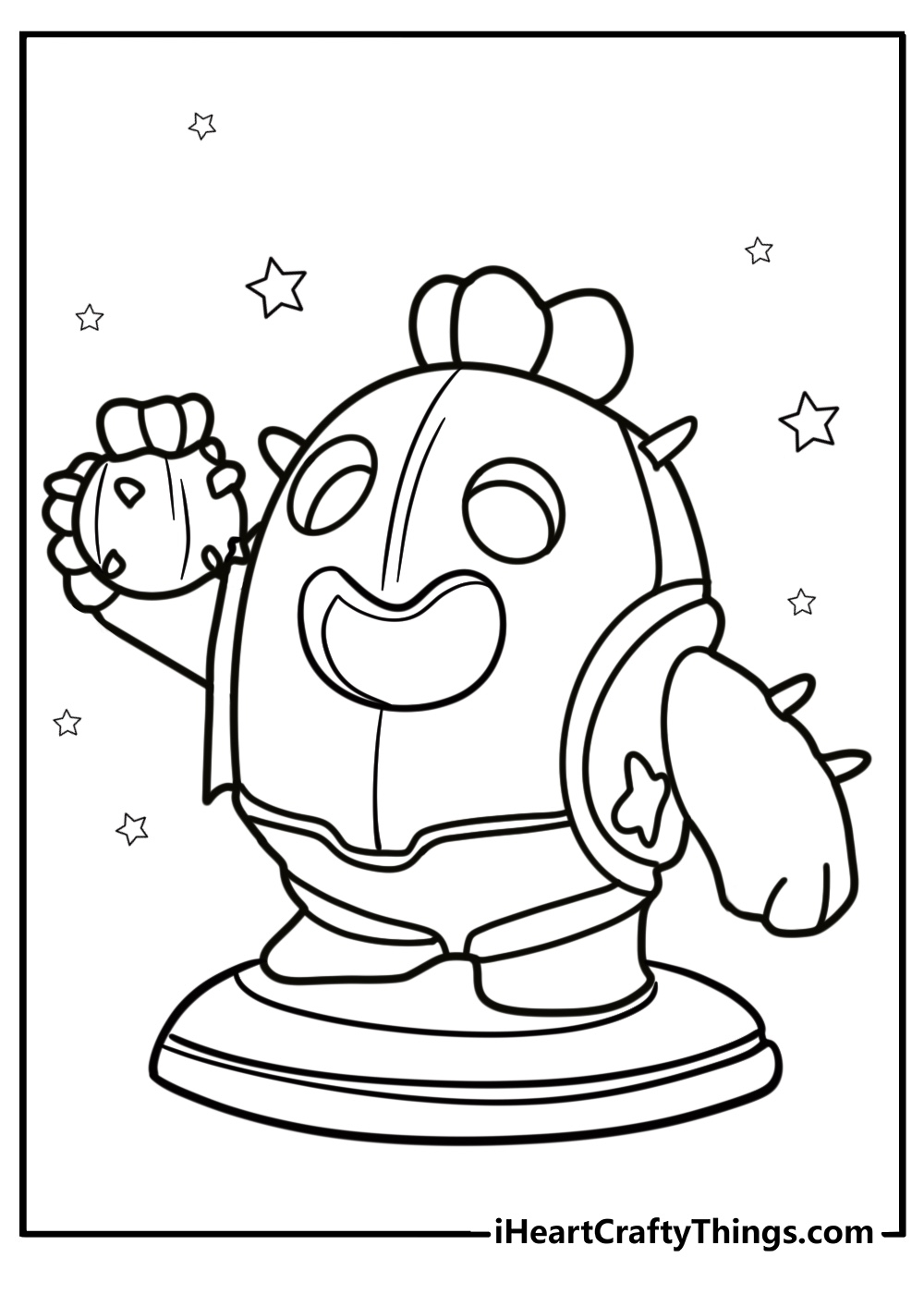 Brawl Stars Coloring Pages 30 Free Printables For Kids