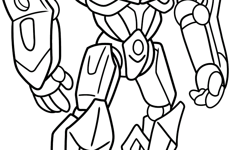 Bumblebee From Transformer Coloring Page Easy Drawing Guides