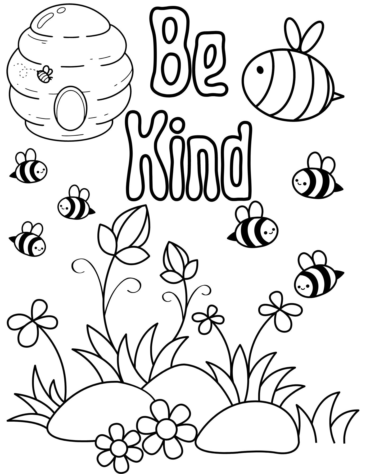 Buy Kid s Kindness Coloring Pages 10 Pages Of Fun Educational Printable For Learning School Art Projects And Homeschool Activity Online In India Etsy