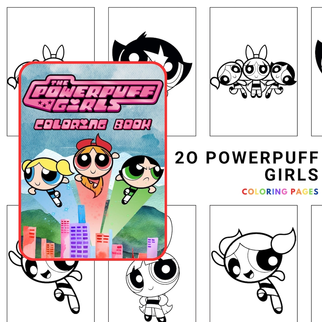 powerpuff girls coloring pages