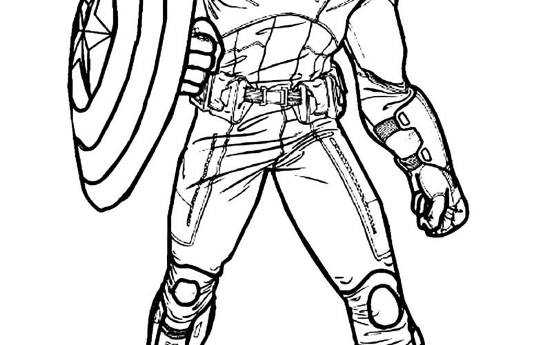 Captain America Captain America Coloring Pages