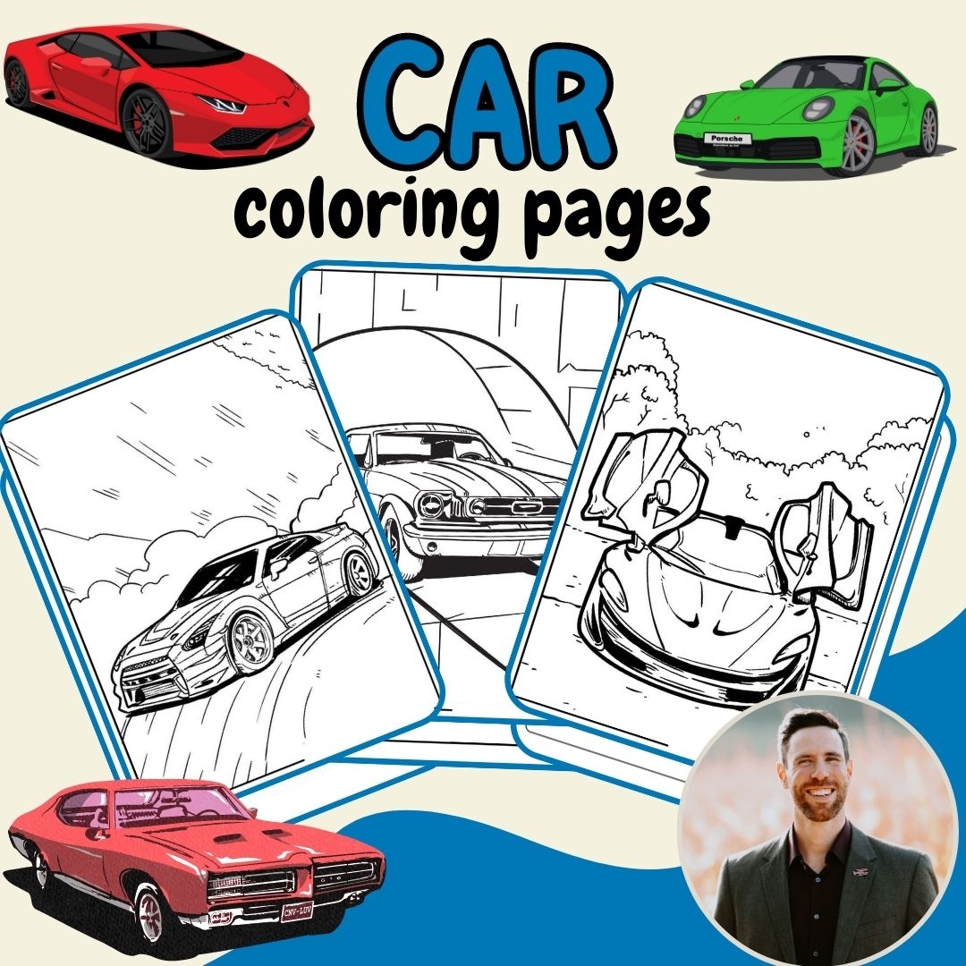 car coloring book pages car coloring book pages