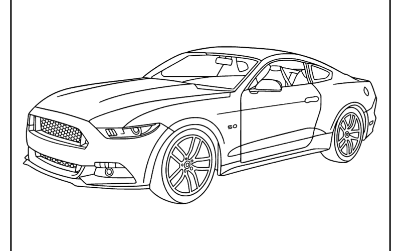 Cars Coloring Pages Sketch Repo