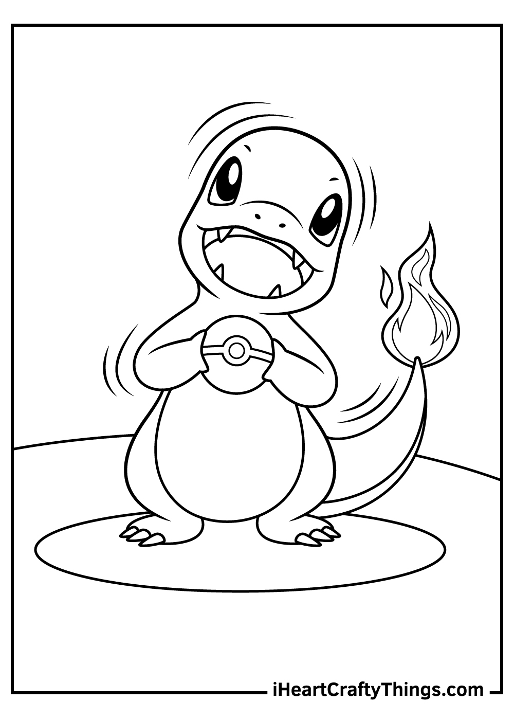 Charmander Coloring Pages 30 Free PDF Printables For Kids Charmander Coloring Pages 30 Free PDF Printables For Kids