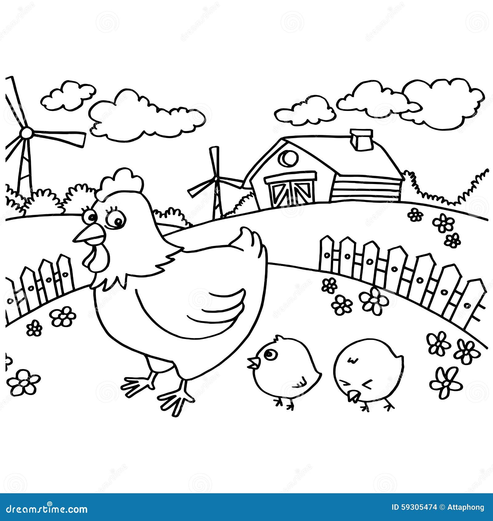 Chicken Coloring Pages Stock Illustrations 593 Chicken Coloring Pages Stock Illustrations Vectors Clipart Dreamstime