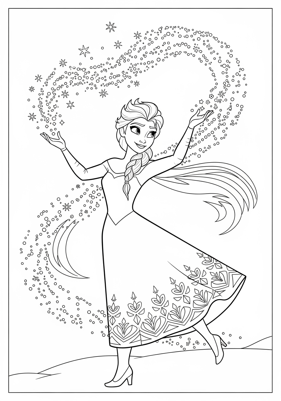 olaf coloring pages