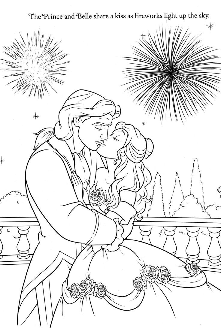 princess belle coloring pages