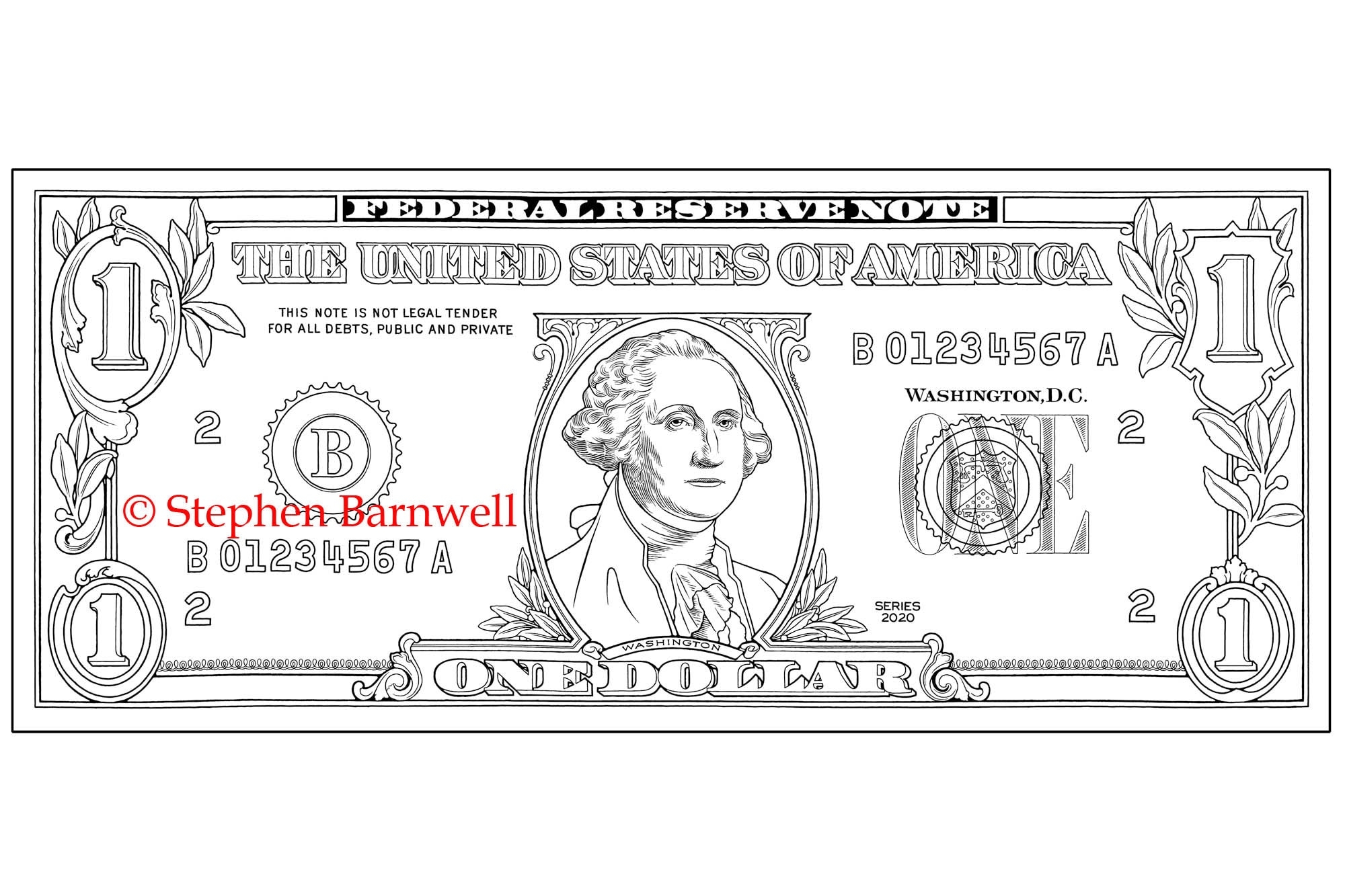 Coloring Page Color Of Money Colouring Page Digital Download Etsy