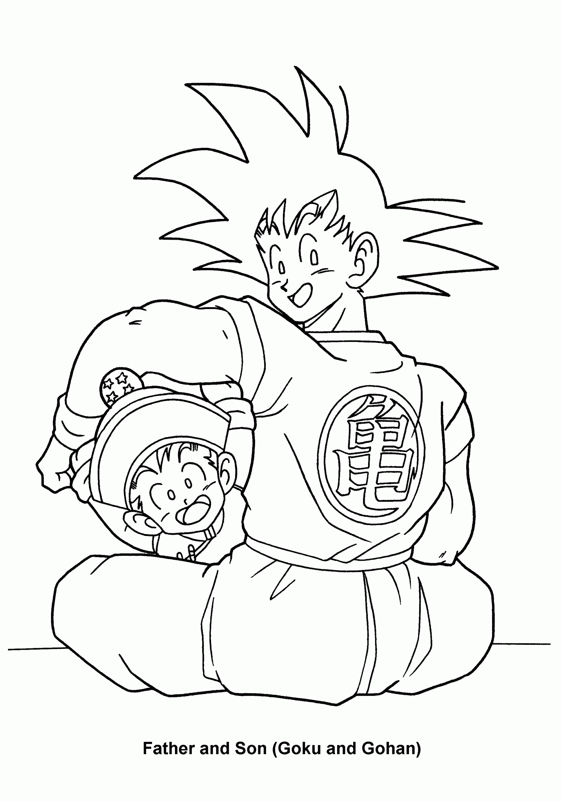 Coloring Page Dragon Ball Z Coloring Pages 79