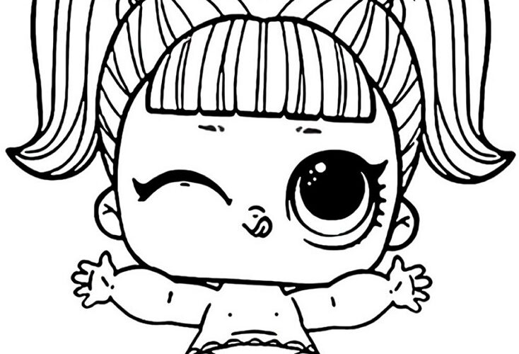 Coloring Page LOL Dolls Print Out Coloring LOL Dolls