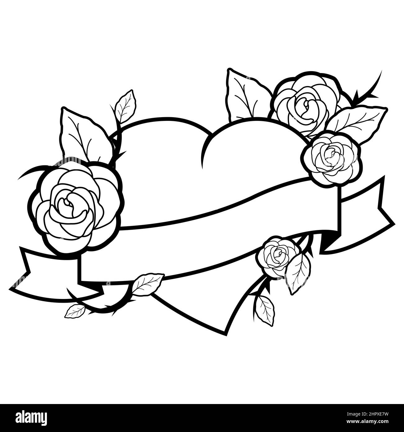 color pages roses