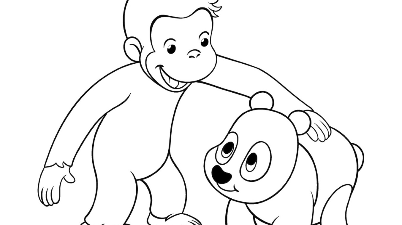 curious george coloring pages