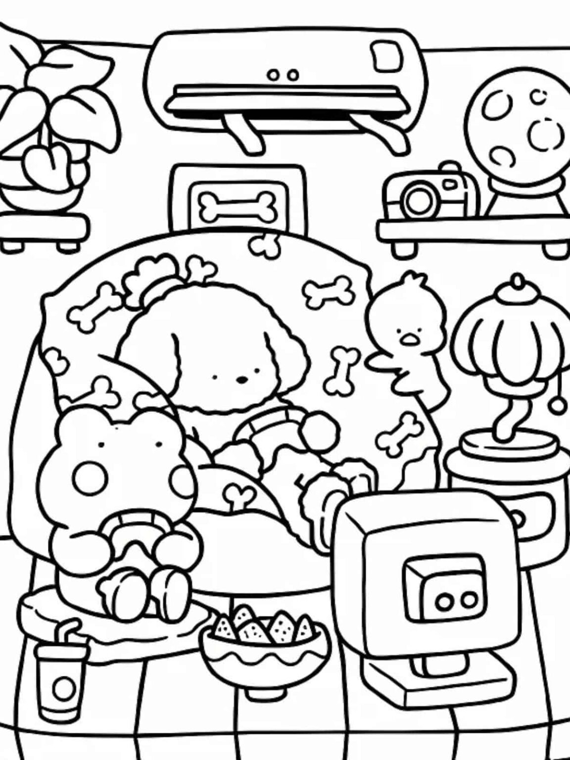 Cute Coloring Book