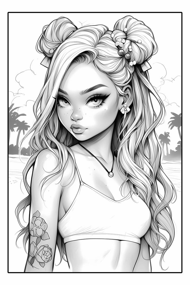 cute coloring pages for girls