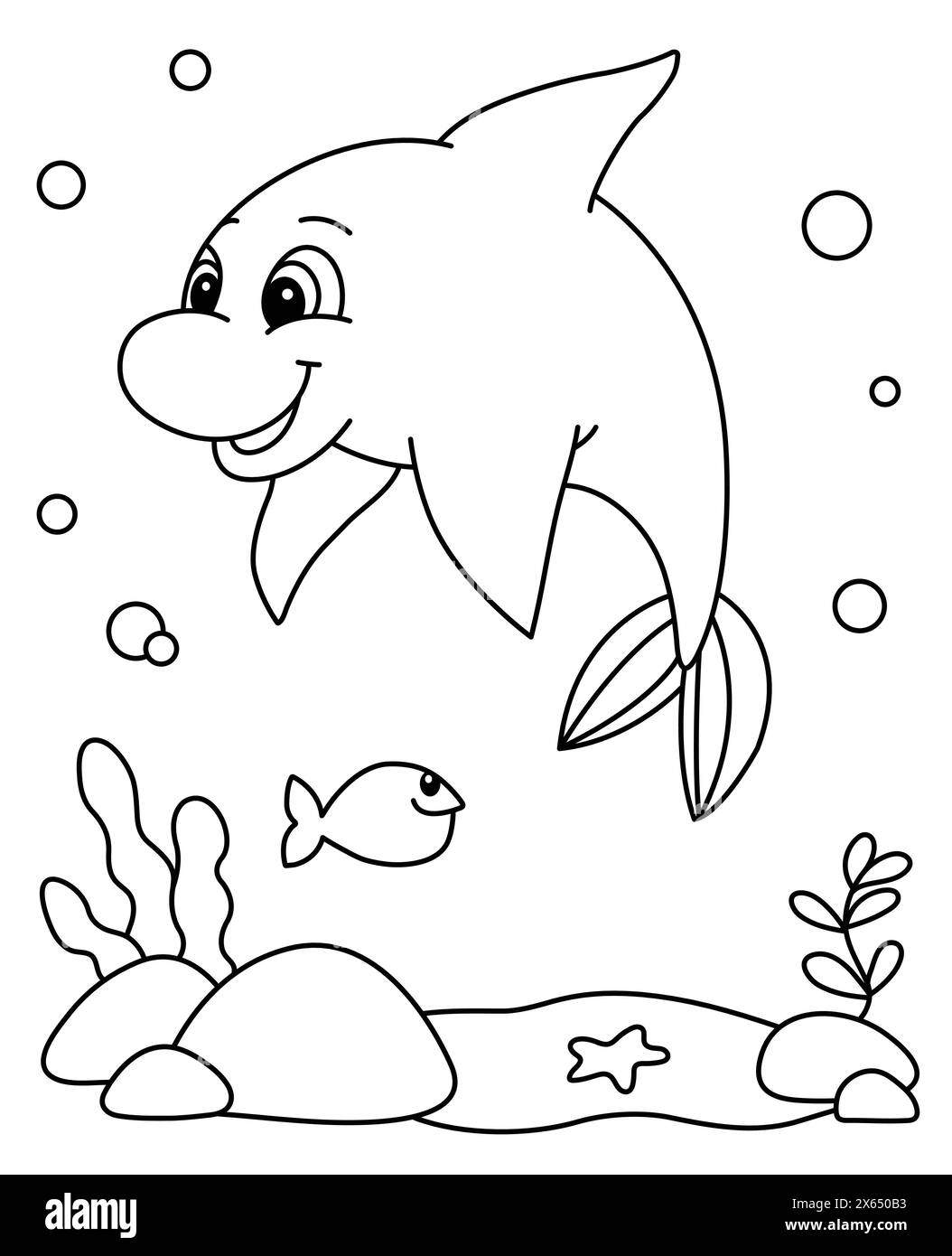 coloring page of ocean animals coloring page of ocean animals