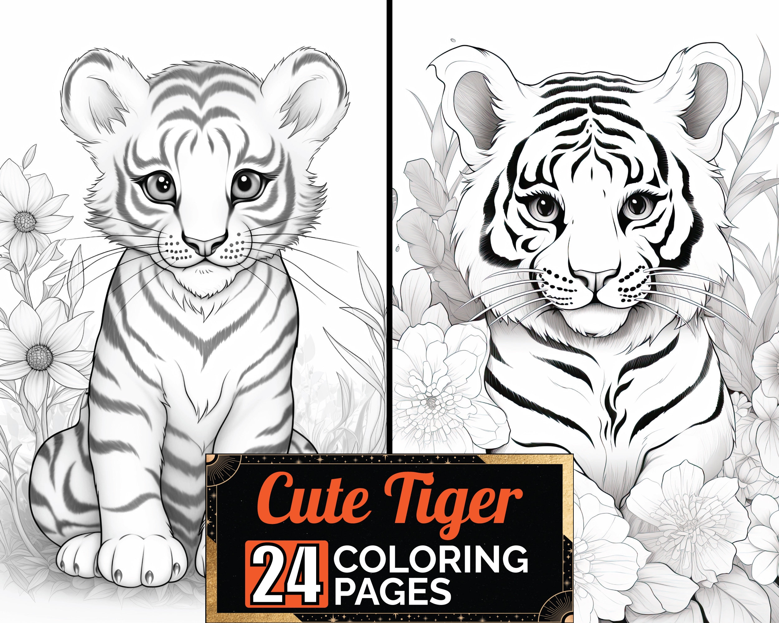 tiger coloring page tiger coloring page