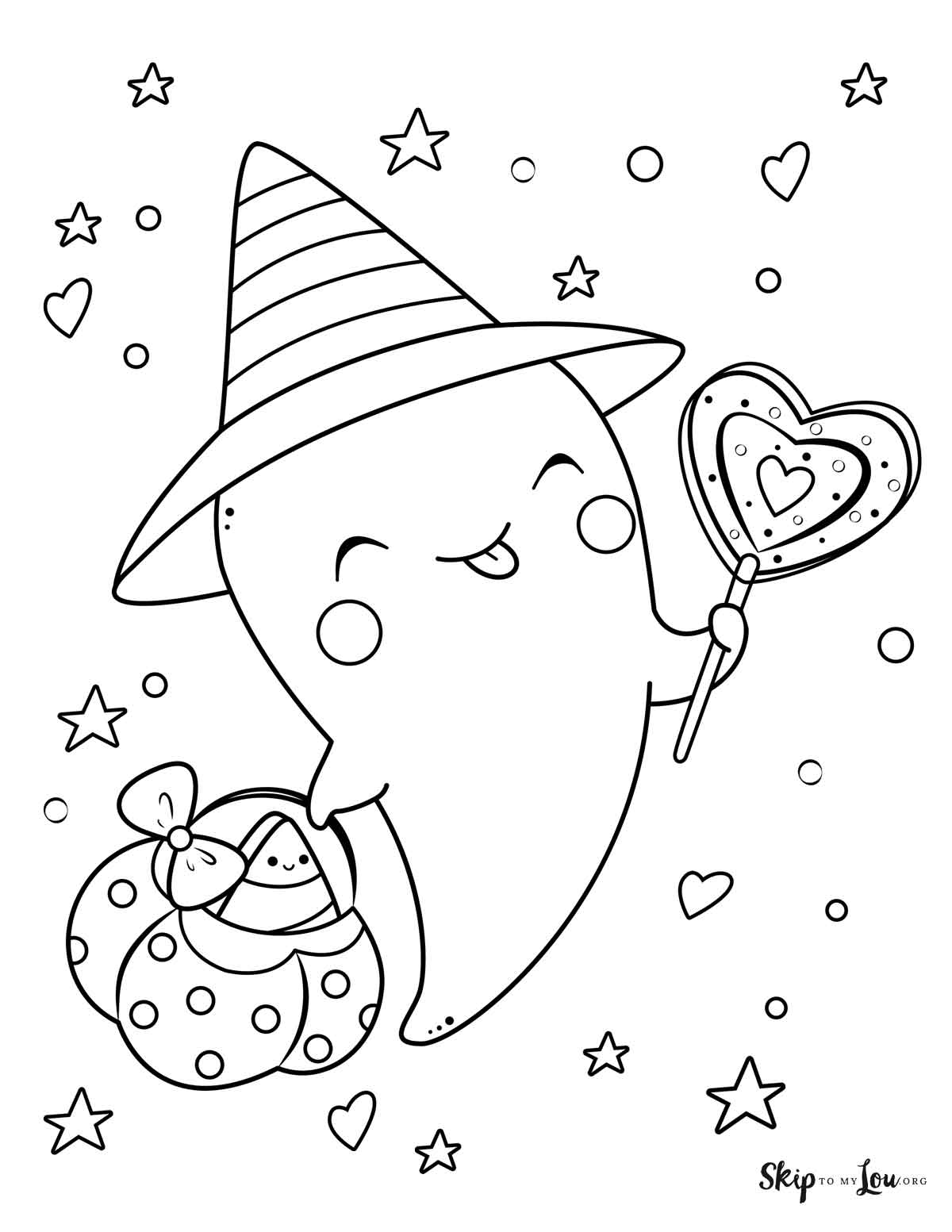 Cute Halloween Coloring Pages To Print And Color Skip To My Lou Cute Halloween Coloring Pages To Print And Color Skip To My Lou