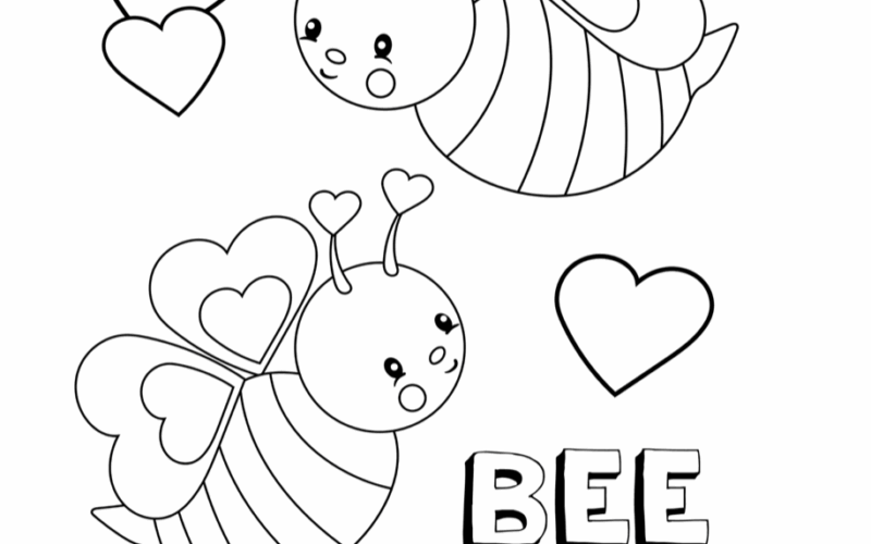 Cute Valentine s Day Coloring Pages For Kids Crazy Little Projects