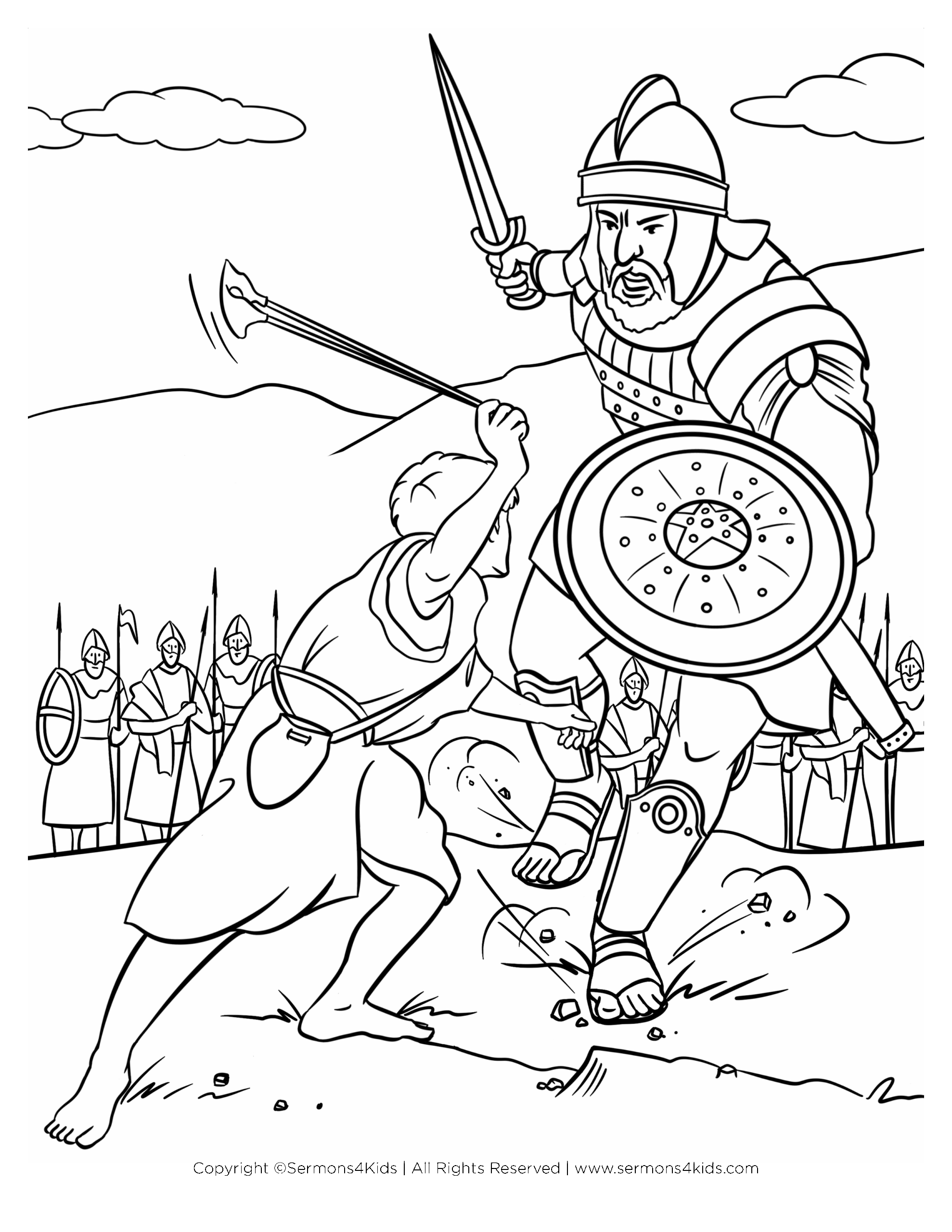 David Goliath 3 Children s Sermons From Sermons4Kids Sermon 