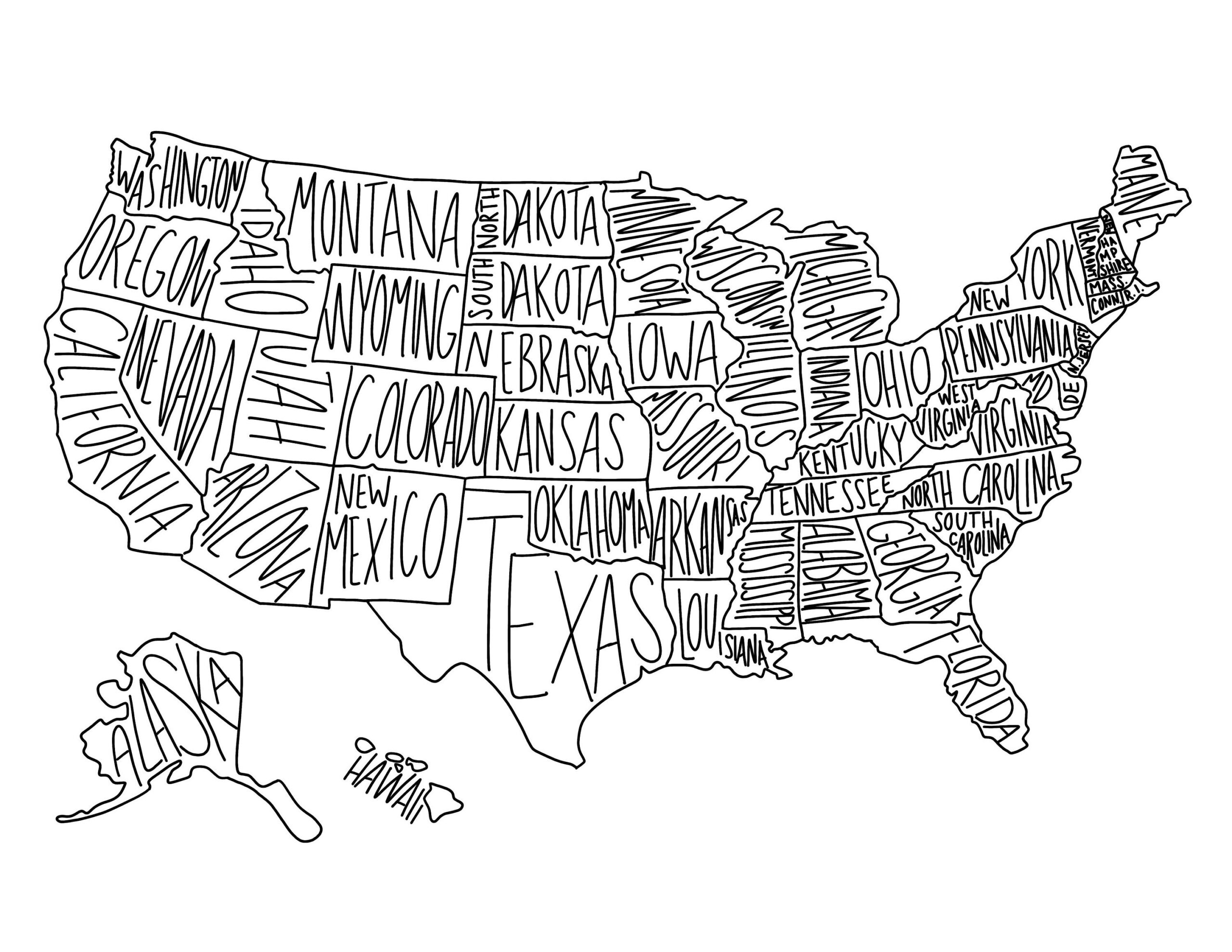 Digital Download United States Map Coloring Page State Map School Map USA Map Printable Map Travel Map Geography Map Teaching States Etsy Digital Download United States Map Coloring Page State Map School Map USA Map Printable Map Travel Map Geography Map Teaching States Etsy