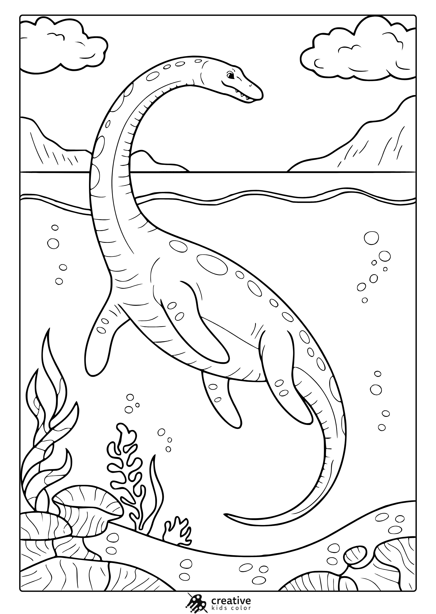 free dinosaur coloring pages