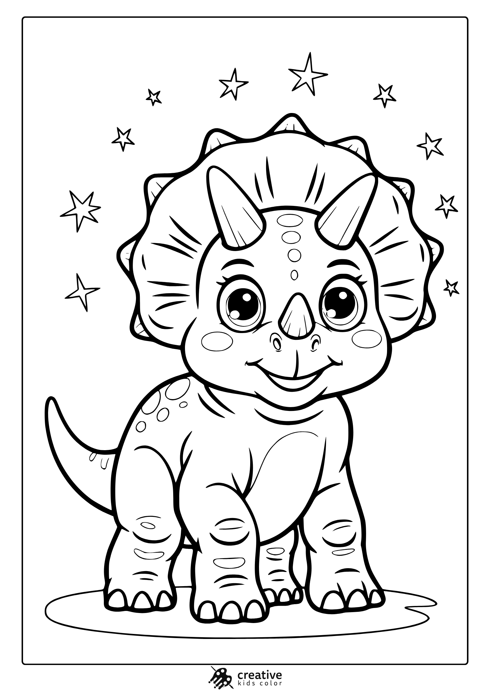 Dinosaur Coloring Pages 20 Free Printable PDF Dinosaur Coloring Pages 20 Free Printable PDF