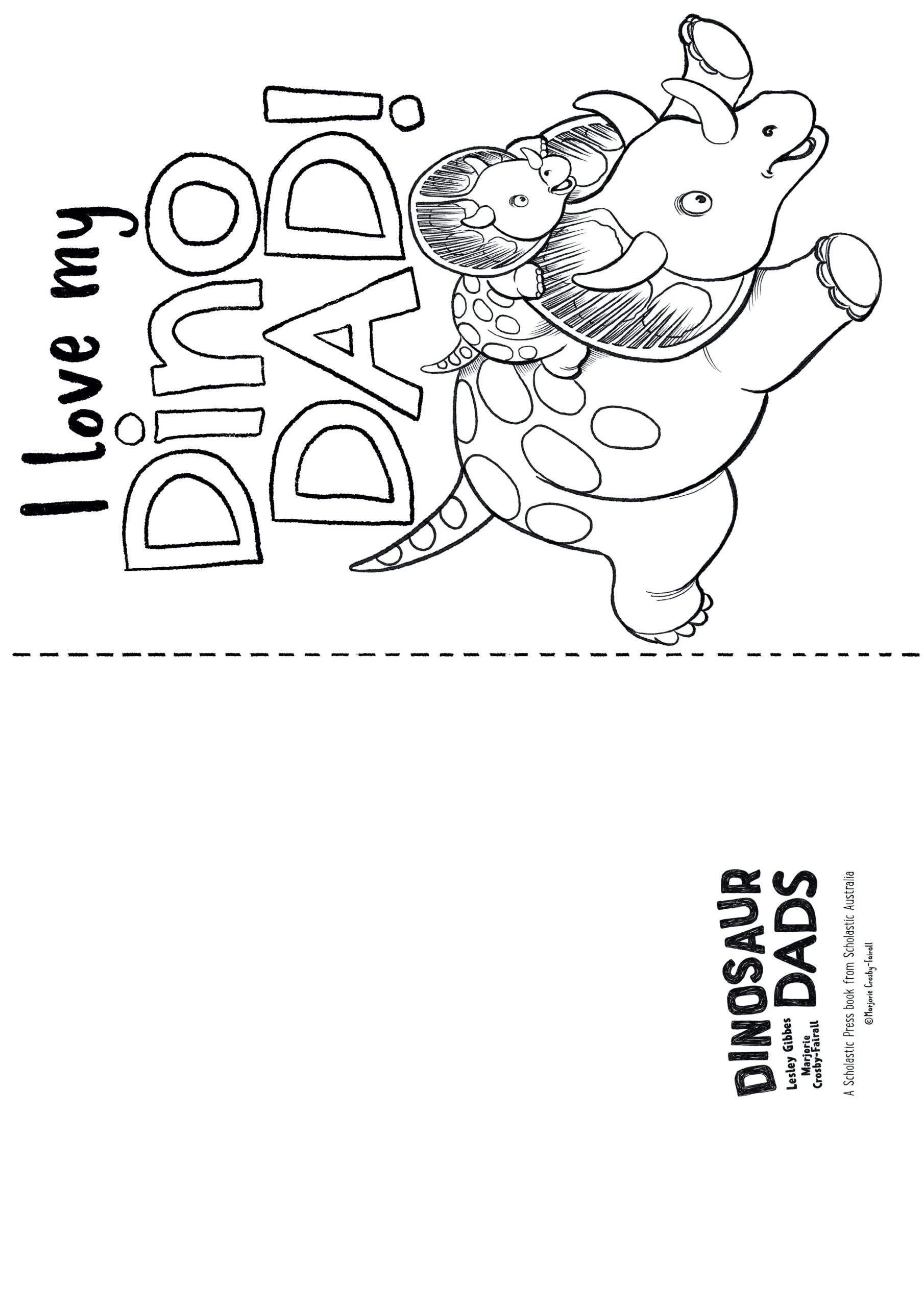 color pages for father's day color pages for father's day
