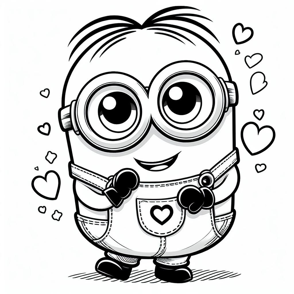 coloring pages minions