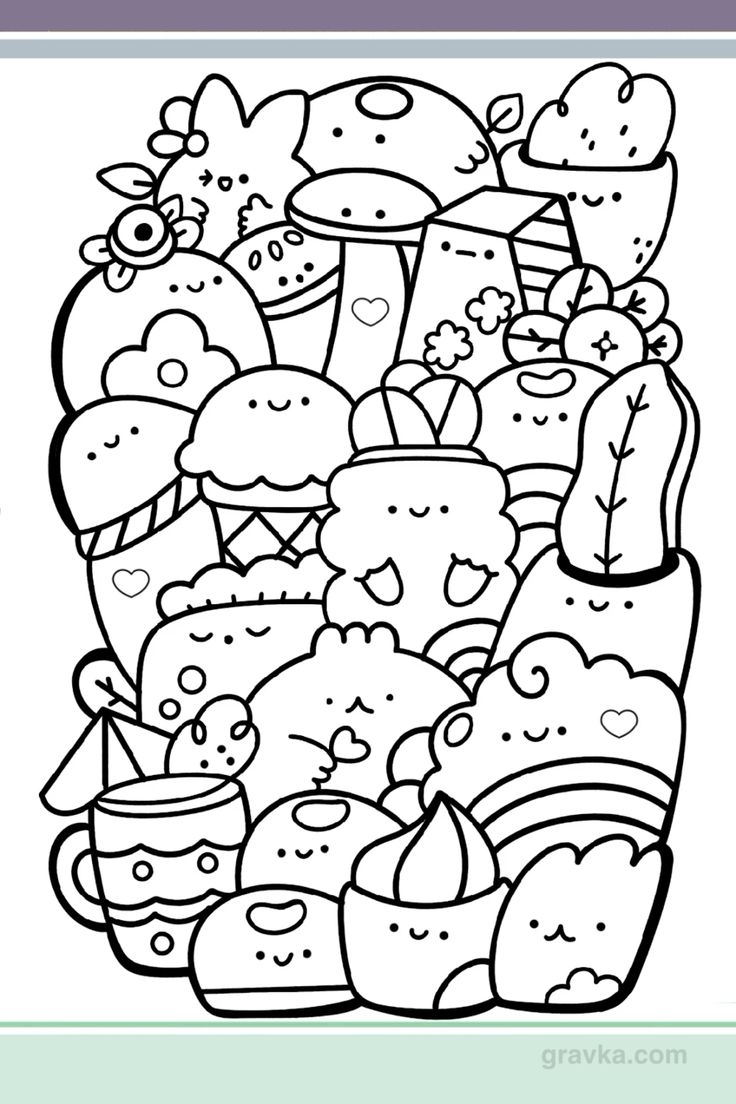 kawaii coloring pages