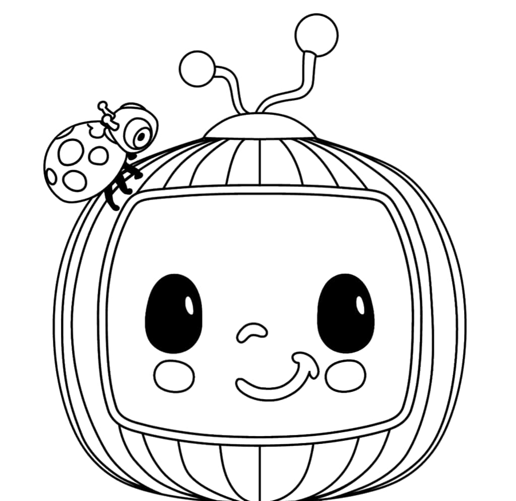 cocomelon coloring page