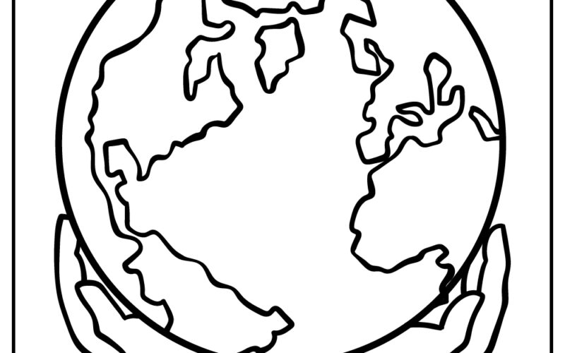 Earth Coloring Pages 20 Free Printables