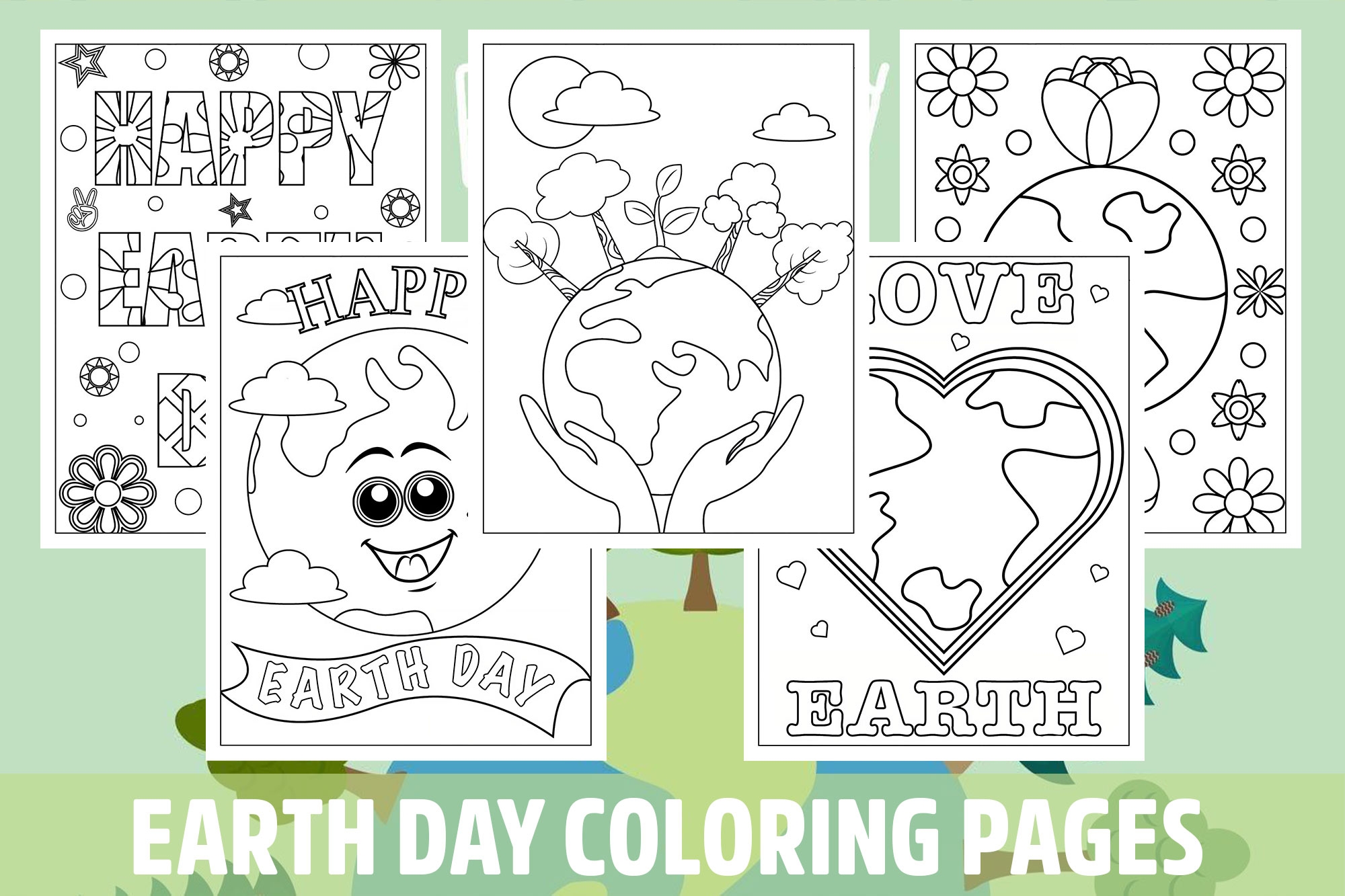 earth day coloring pages