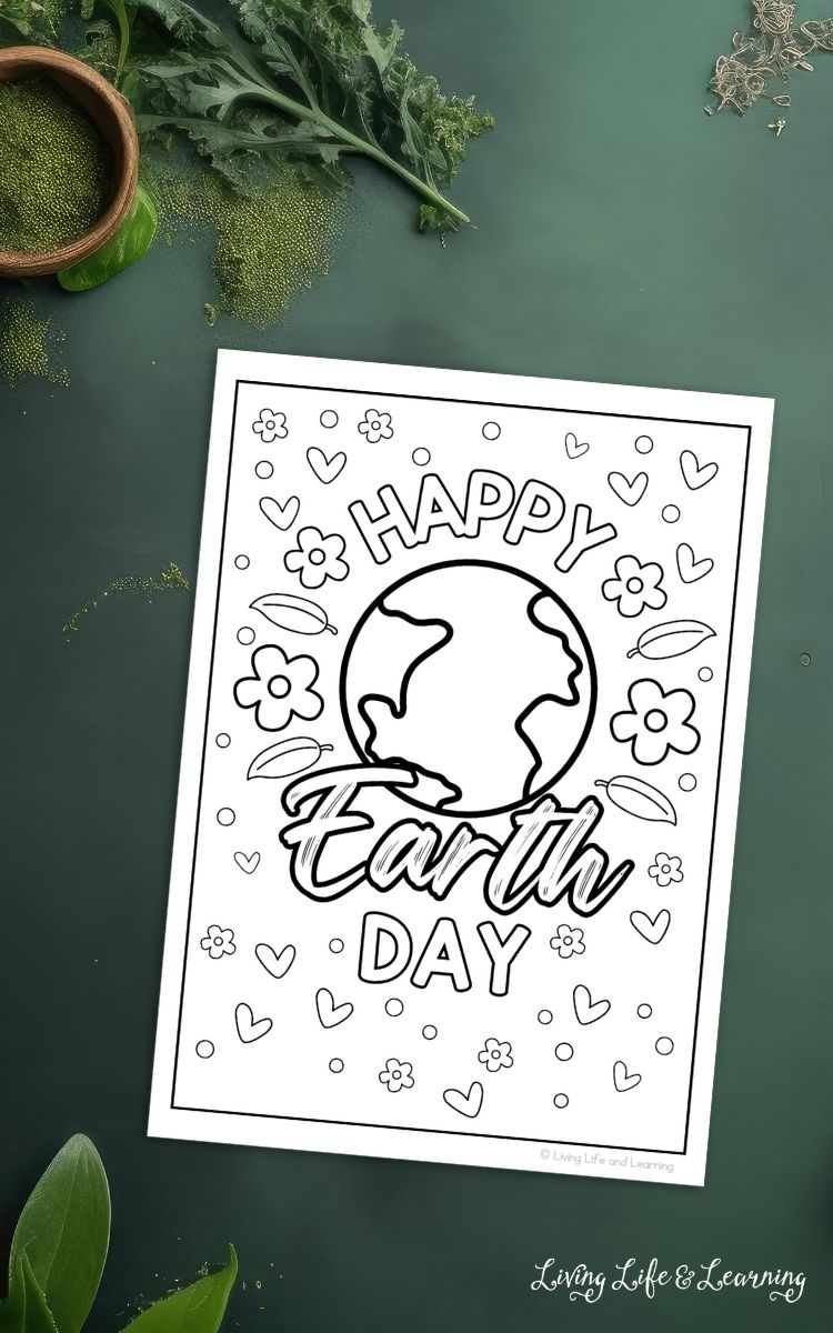 Earth Day Coloring Pages For Preschoolers Free Printable Pack