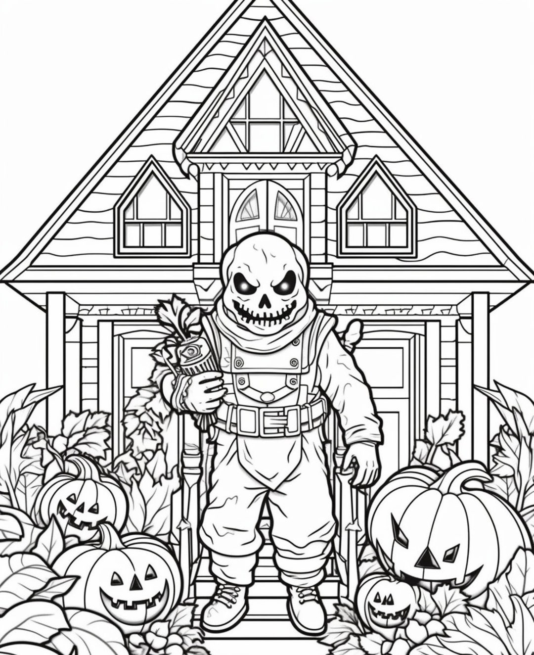 Eerie Escapes 61 Haunted House Coloring Pages For Spooky Creativity Etsy Eerie Escapes 61 Haunted House Coloring Pages For Spooky Creativity Etsy
