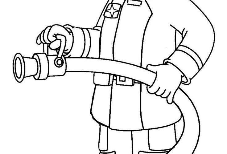 Firefighter Black And White Firefighter Clipart Black And White Clipartfest WikiClipArt