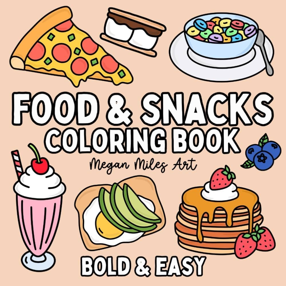 bold and easy coloring pages
