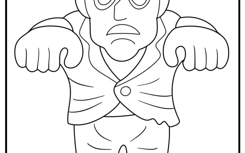 Frankenstein Coloring Pages 33 Free PDF Printables For Kids