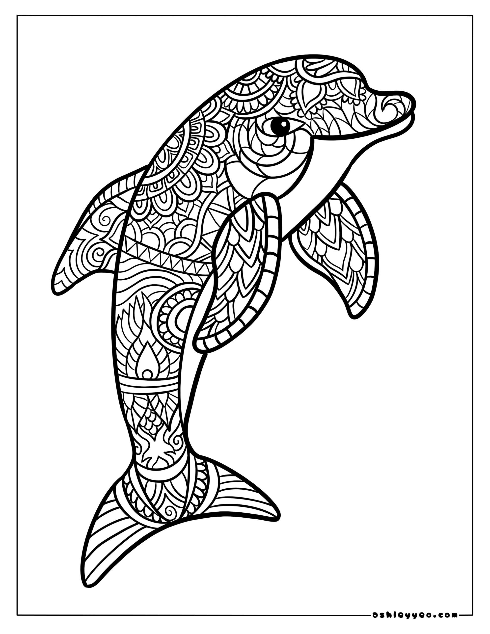 animal coloring pages for adults