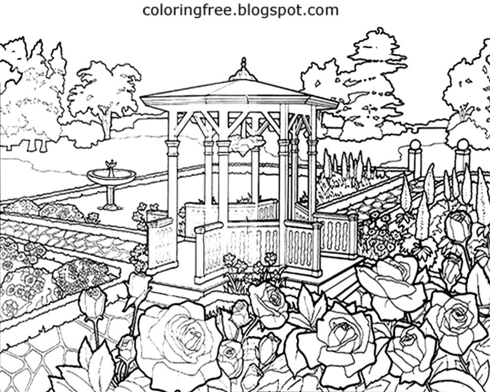 Free Coloring Pages Printable Pictures To Color Kids Drawing Ideas Beautiful Garden Coloring Pages For Adults Printable Drawing Ideas