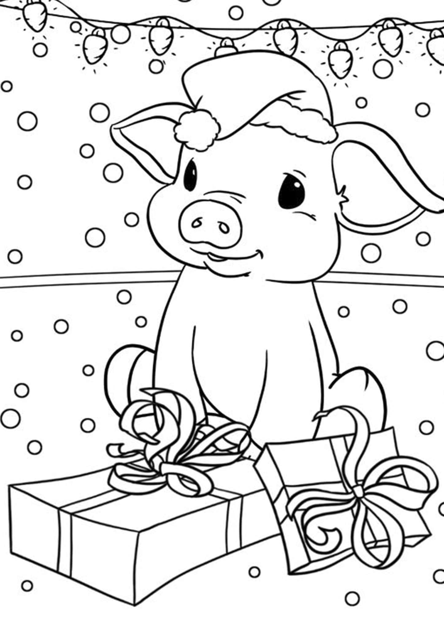 Free Easy To Print Pig Coloring Pages Tulamama Free Easy To Print Pig Coloring Pages Tulamama