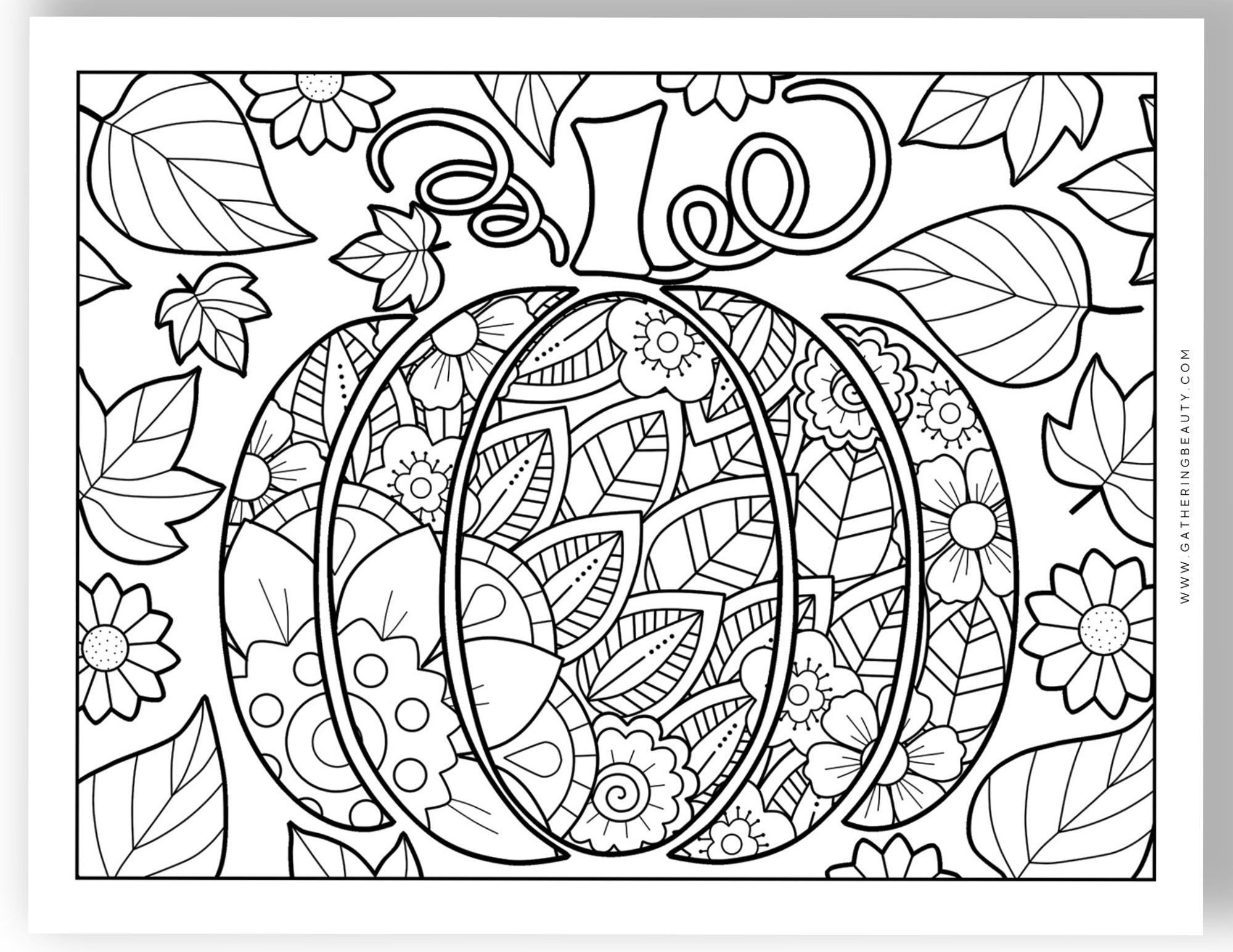 coloring pages printable for adults