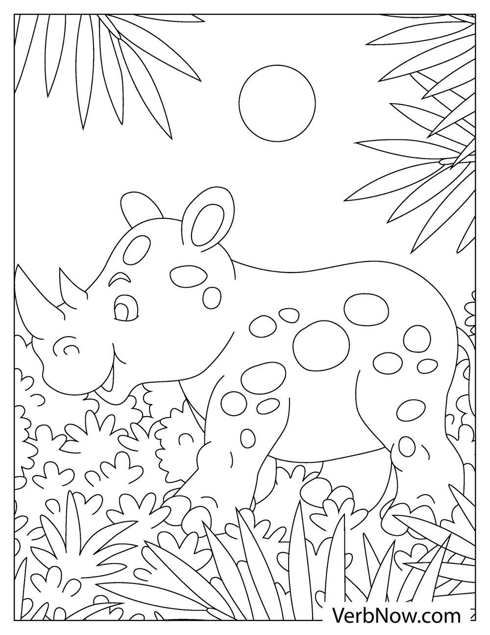 Free JUNGLE Coloring Pages For Download Printable PDF Free JUNGLE Coloring Pages For Download Printable PDF