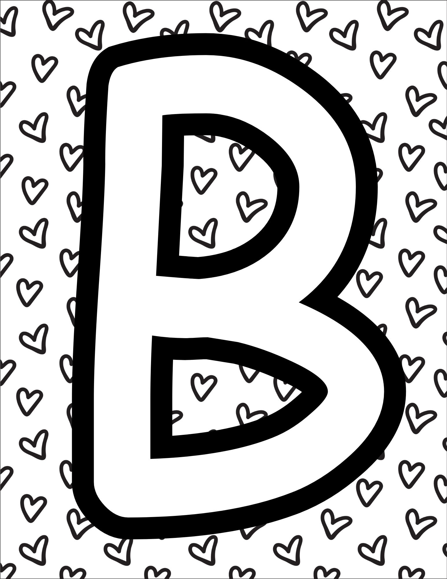 abc coloring page