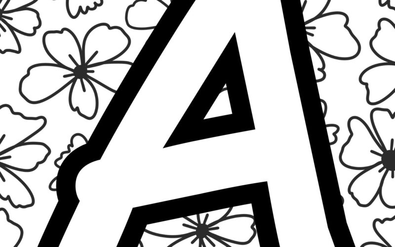 Free Printable ABC Coloring Pages Learn Alphabet Letters Skip To My Lou