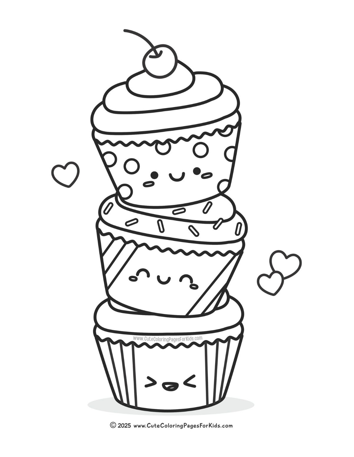 Free Printable Cupcake Coloring Pages Cute Coloring Pages For Kids Free Printable Cupcake Coloring Pages Cute Coloring Pages For Kids