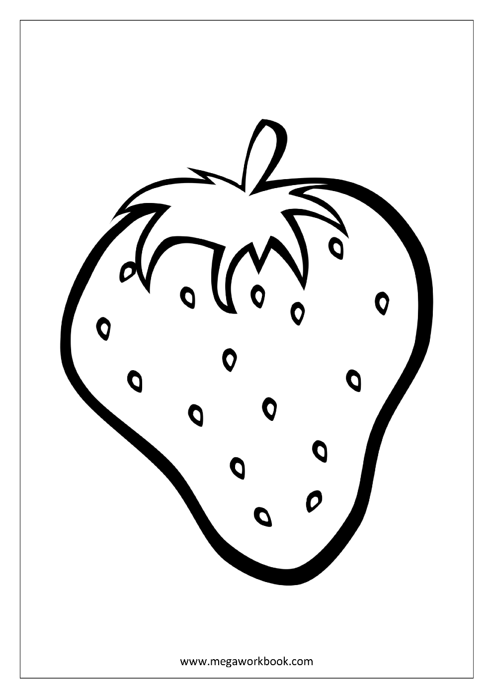 fruits for coloring pages fruits for coloring pages