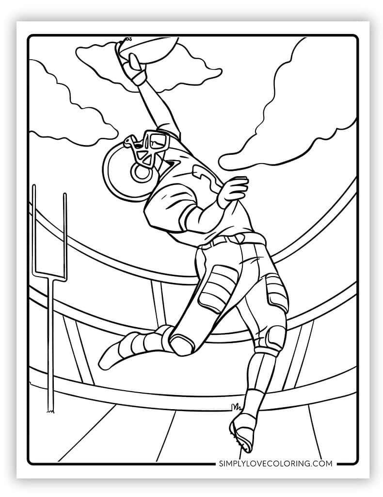 football coloring pages
