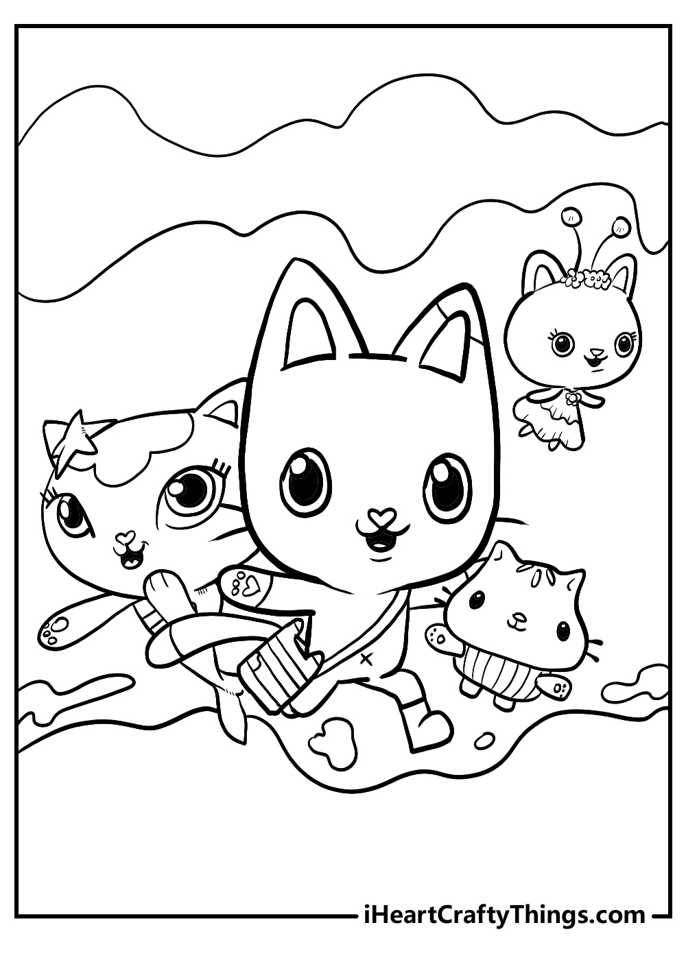 Gabby s Dollhouse Coloring Pages 15 Free PDF Printables Gabby s Dollhouse Coloring Pages 15 Free PDF Printables