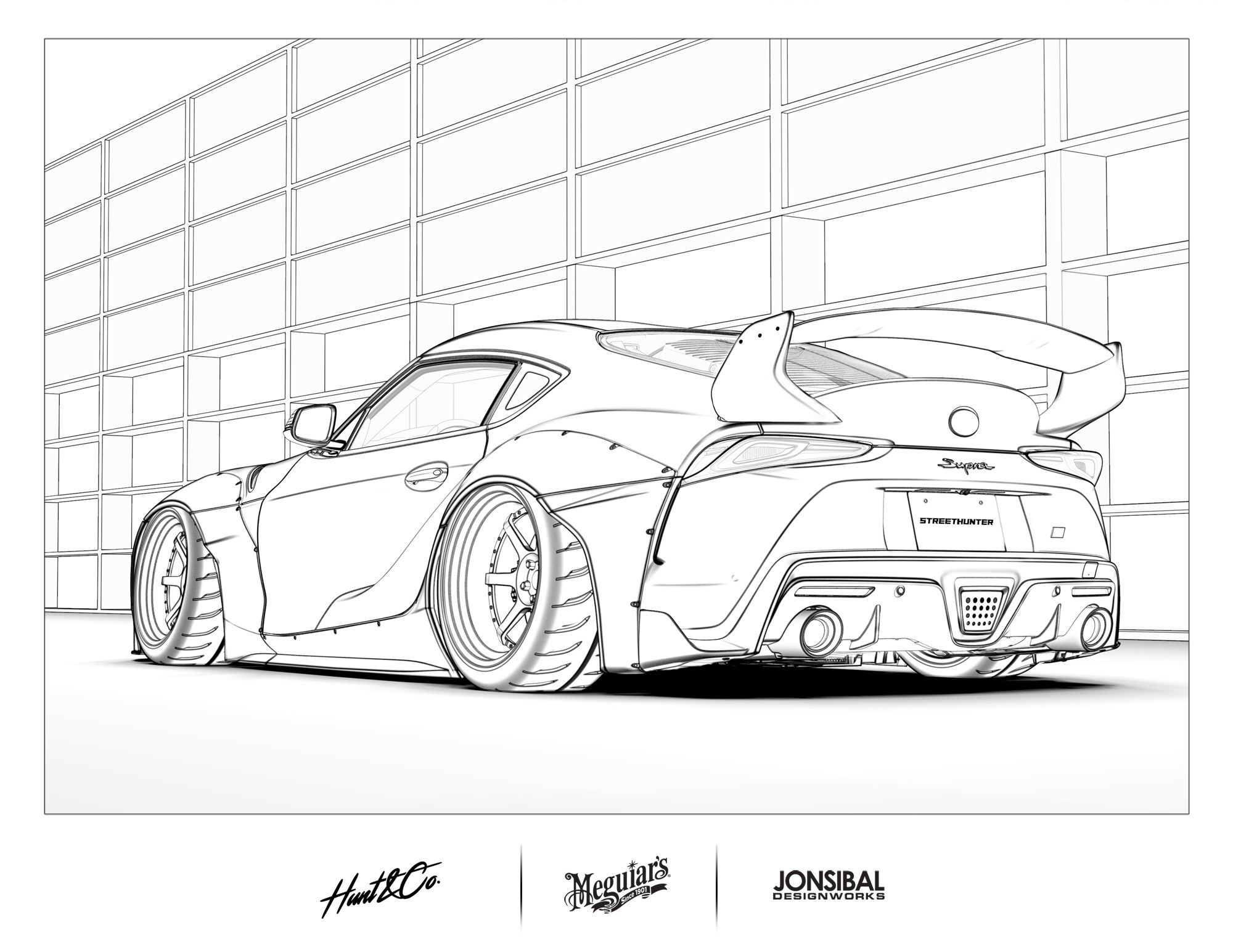 coloring pages cars
